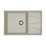 Кухонная мойка Granfest Vertex 780L (780*500) Топаз