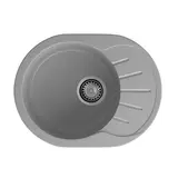 Кухонная мойка Granfest Rondo 580L (579*445) Серый