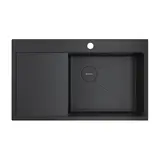 Кухонная мойка Omoikiri Akisame 86-GB-R Side (4997044) графит