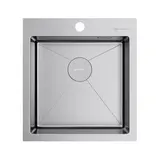 Кухонная мойка Omoikiri Akisame 46-IN (4973057) нержавеющая сталь