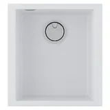 Кухонная мойка Paulmark Neo Classic 41 (410*435) Белый матовый WH