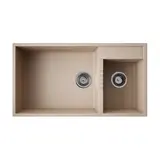 Кухонная мойка Omoikiri Tedori 85-2-U-SA (4993942) Бежевый