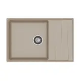 Кухонная мойка Granfest Level 760L (760*500) Песочный