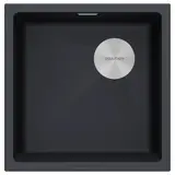 Кухонная мойка Paulmark Lumi 45 UNI-SKEW (455*440) Антрацит 401/AN