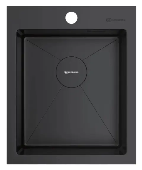 Кухонная мойка Omoikiri Akisame 41-GB (4997011) графит