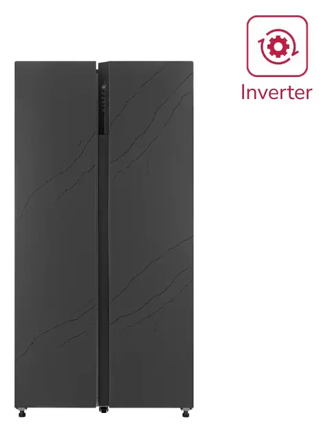 Отдельностоящий холодильник LEX LSB530StGID (Стоун/стекло)