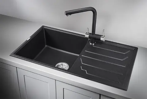 Кухонная мойка Granula GR-8601 (860*500) Черный