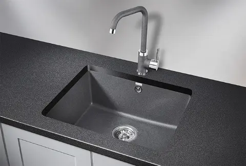 Кухонная мойка Granula GR-5551 (555*460) Графит